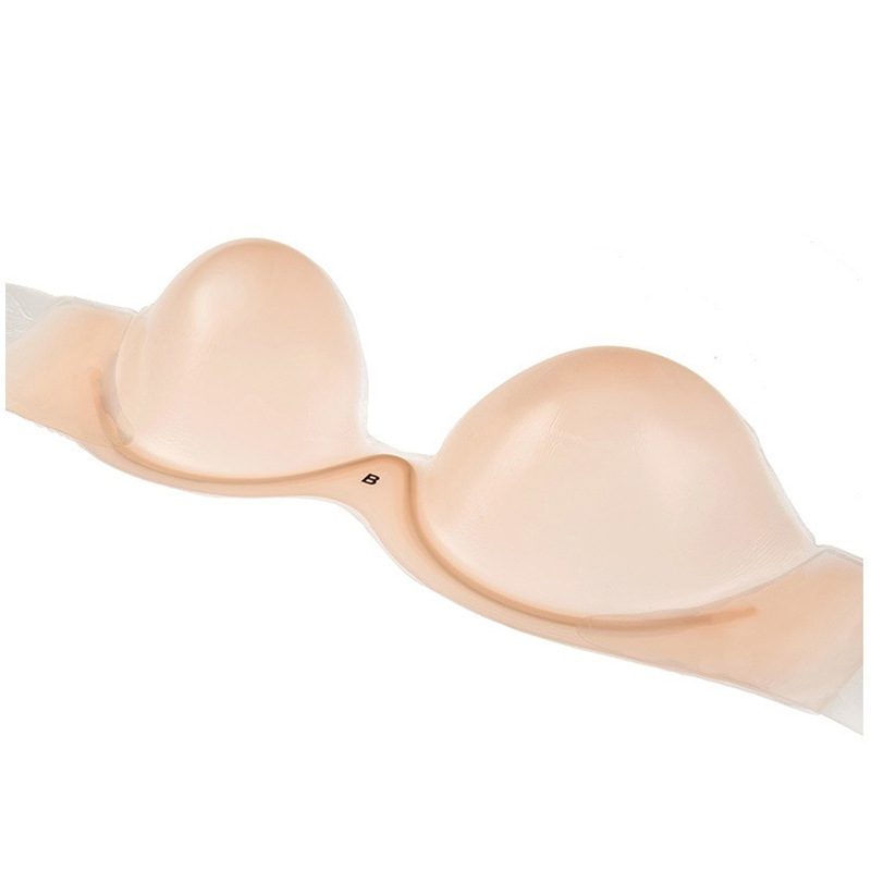 Strapless Bra Backless - حجم كبير حمالة صدر سيليكون المرأة