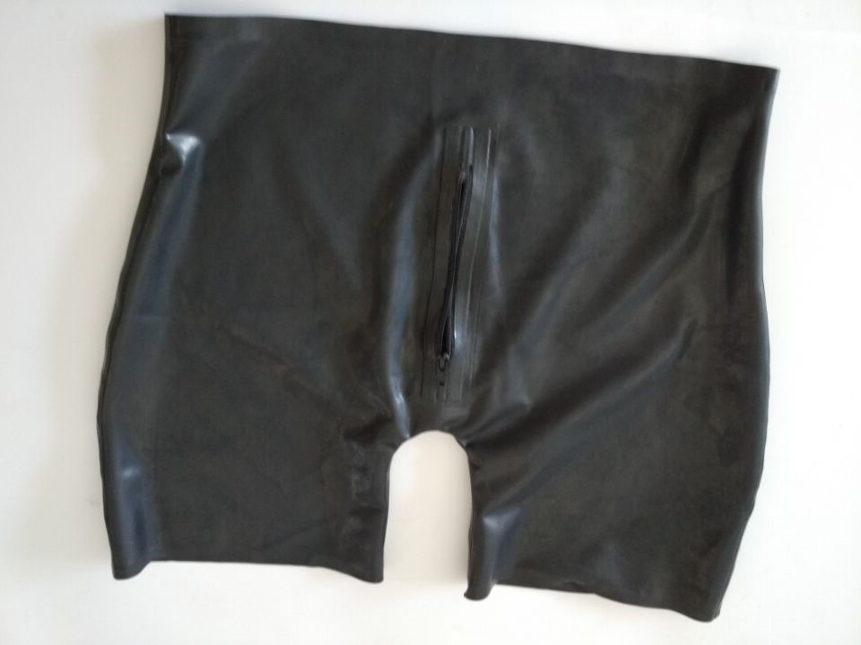 اليدوية الرجال اللاتكس المطاط  - مراجعة Boyshort Underwear وسعره