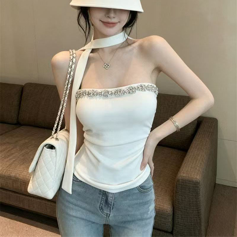 توب نسائي قصير بدون حمالات مرص - مراجعة Strapless Bra Backless وسعره
